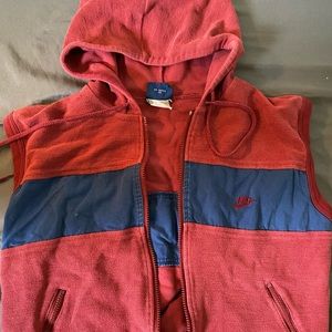 Vintage late 80s Nike Sleeveless Hoody
